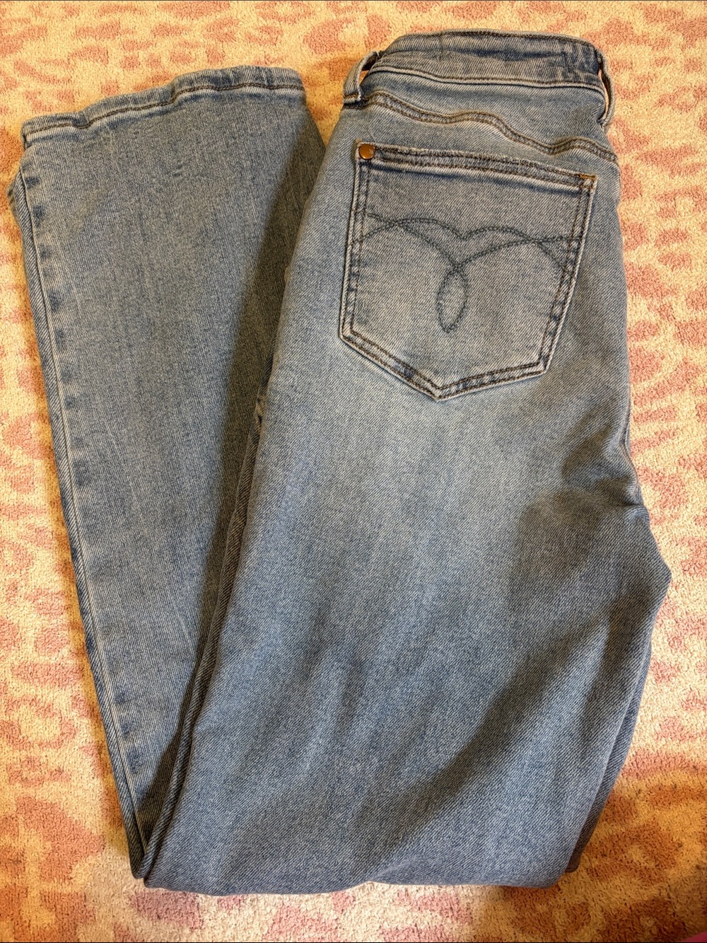 Judy Blue Light Blue mid rise Straight Leg Jeans